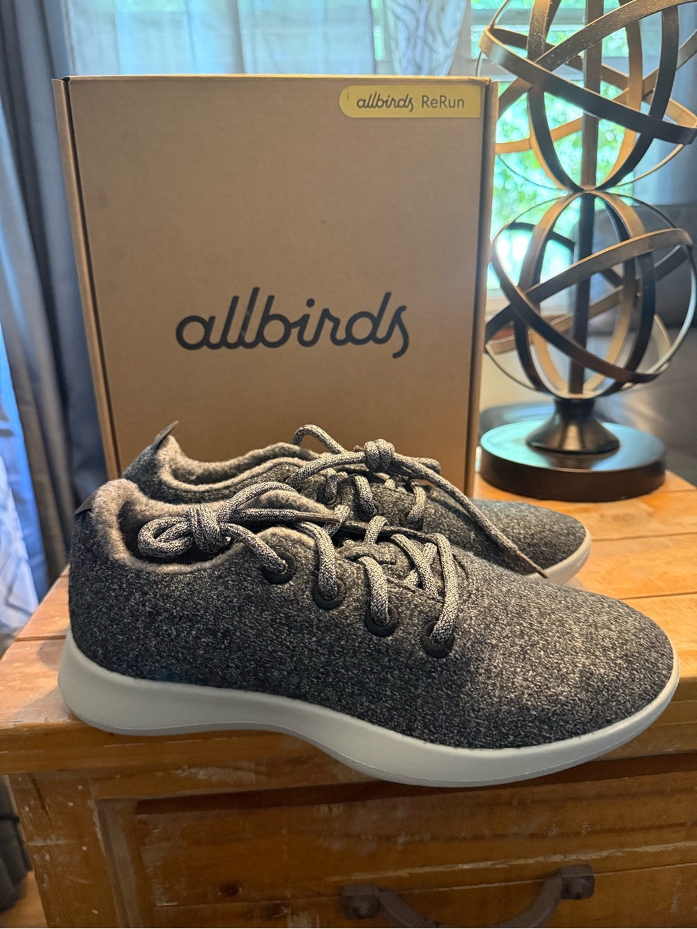 allbirds Men's Wool Runners - Charcoal Heather